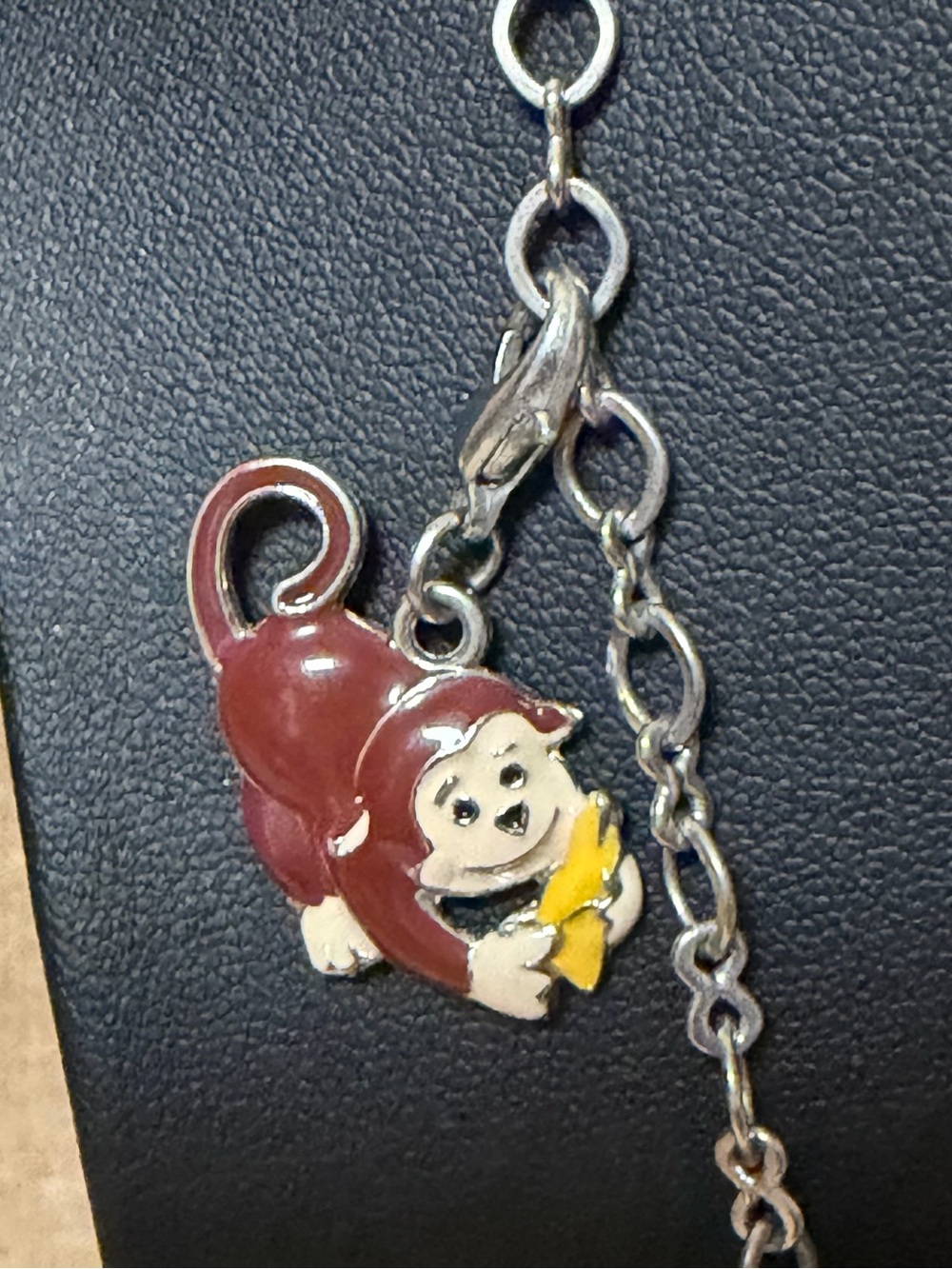 Webkinz Vintage Charm Necklace in Silver with Colorful Enamel Charms - Picture 2 of 7